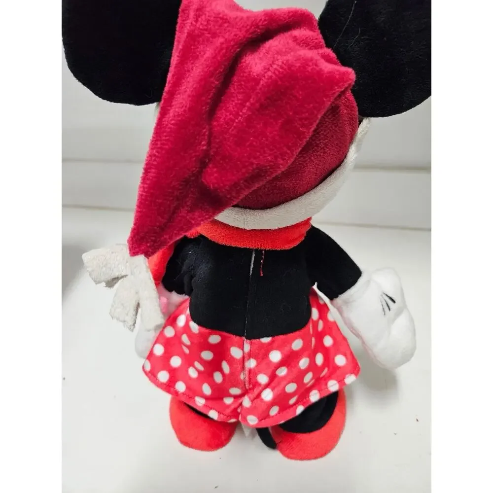 New Disney Minnie Mouse Animated Plush Dancing Musical Christmas Toy Doll 13